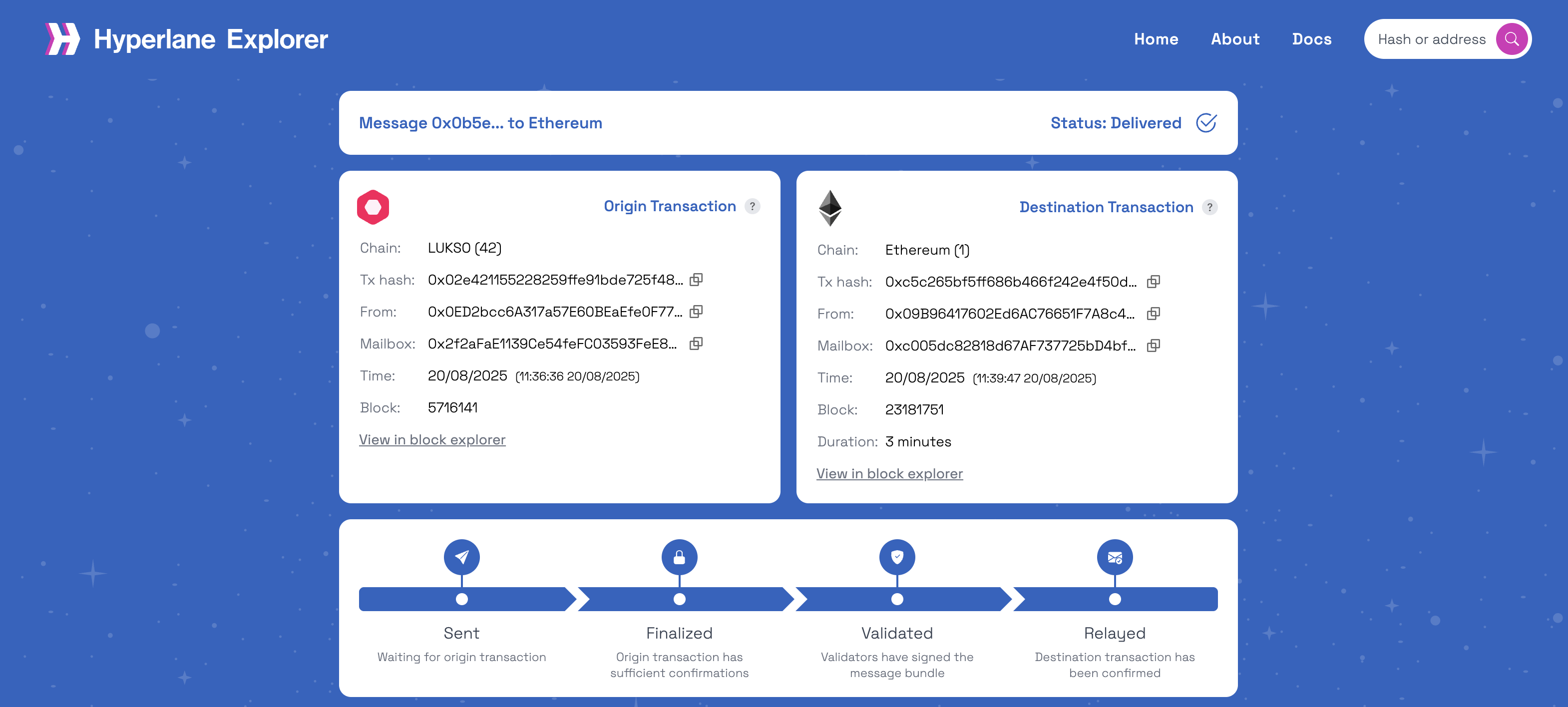 Bridge UI